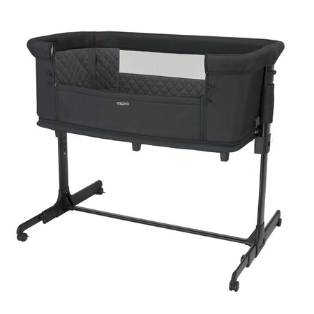 Espiro Cloud Łóżeczko dostawne i kojec w jednym 07 gray center