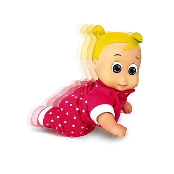Raczkująca lalka bobas Happy babies Smily play