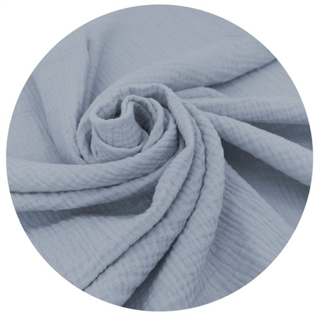 MimiNu Śpiworek do spania z nogawkami LETNI "S" Muślin Bawełniany Jeans