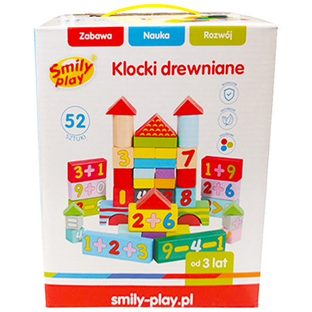 Smily Play Klocki drewniane