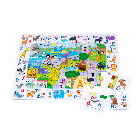 Dumel Robot Robby - Puzzle ABC