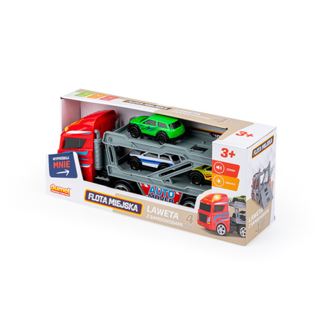 Dumel Laweta z samochodami 4-pak