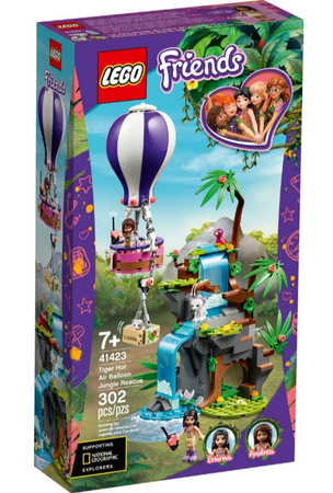 Balonem na ratunek tygrysowi 41423 Lego Friends