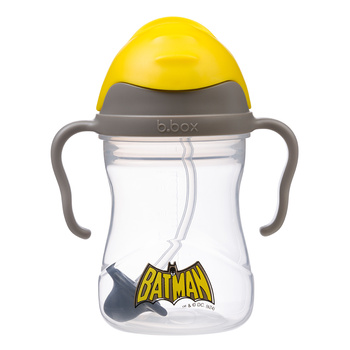 B.BOX Bidon ze słomką 240 ml Batman