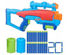 Hasbro Nerf Wyrzutnia Elite Junior Voyage Taget Set Zestaw z celami F6361
