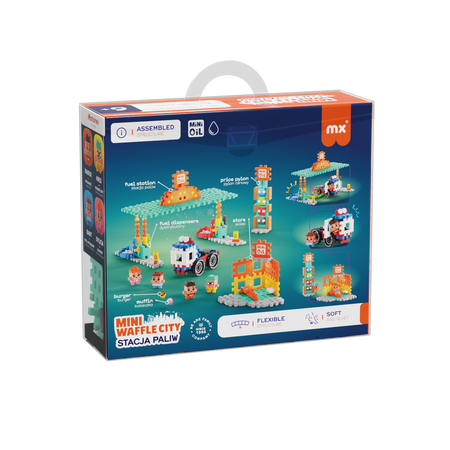 Marioinex Mini Waffle City: Stacja paliw