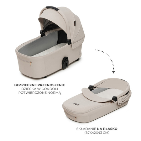 Kinderkraft Wózek dziecięcy NEA 2 Soft Beige
