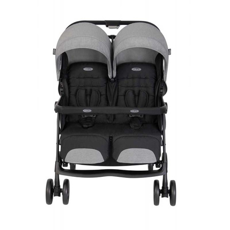 Graco Wózek bliźniaczy Duorider Steeple Gray