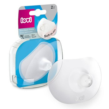Silikonowe osłonki piersi LOVI Skin Touch M/L