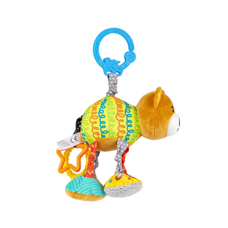 Balibazoo Zawieszka Kolorowy Miś Jacuś z wibracją BB82394