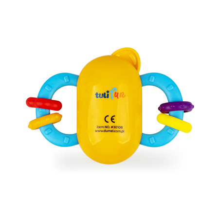 Tuli Fun Zabawka Sensoryczna - Grzechotka Lustrzana