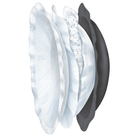 Chicco Wkładki laktacyjne antybakteryjne, czarne 60 szt.