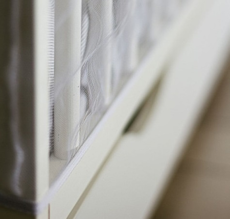 Akuku Moskitiera na łóżeczko, biała A0447