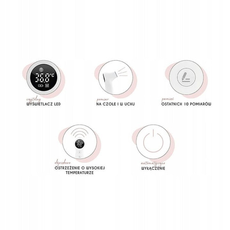 Yoonco Termometr do ucha i czoła YT 7438