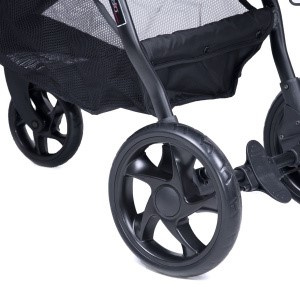 Coletto Wózek spacerowy Nevia VT Dark Grey Koła piankowe EVA