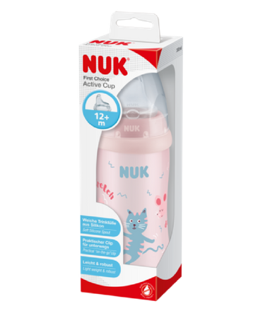 NUK Active Cup kubek niekapek miękki ustnik 300ml