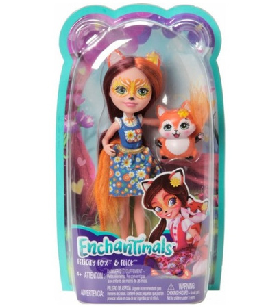 Enchantimals Lalka Felicity Fox i Flick