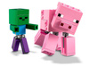 Minecraft BigFig - Świnka i mały zombie Lego Minecraft 21157
