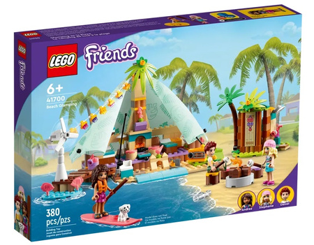 Luksusowy kemping na plaży Lego 41700