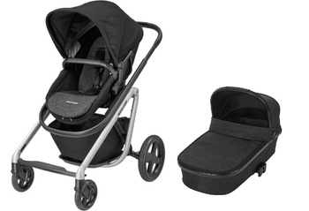 Maxi-Cosi Lila wózek 2w1 (gondola Oria w zestawie) Nomad Black (OUTLET)