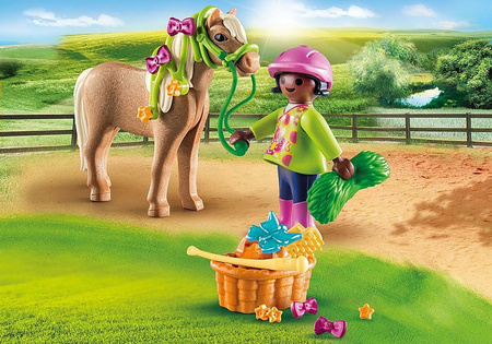Dziewczynka z kucykiem Playmobil 70060