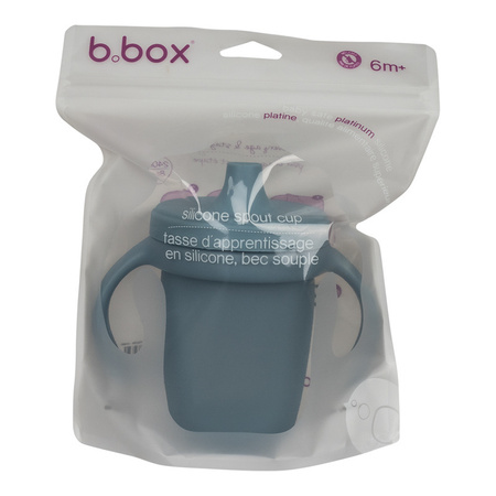 B.box Silikonowy kubek z ustnikiem Ocean