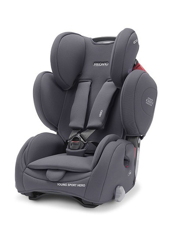 Fotelik Recaro Young Sport Hero Core Simply Grey (9-36 kg)