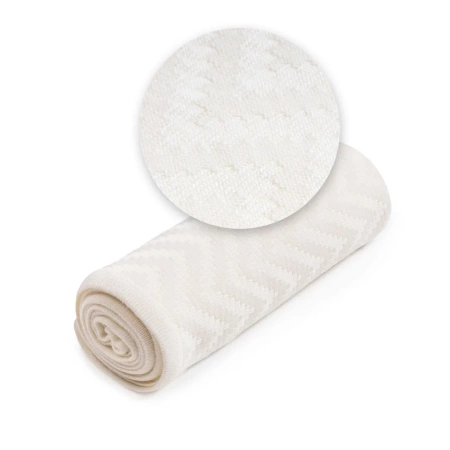 Yoonco Kocyk bambusowy mgiełka JODEŁKA krem