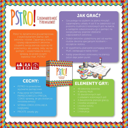 Trefl Gra rodzinna PSTRO!