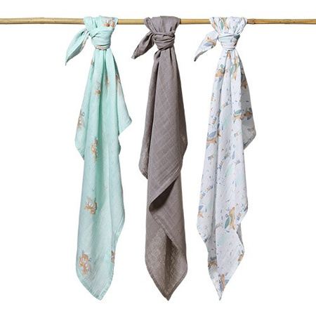 Babyono Naturalne pieluszki z włókien bambusa NATURAL BAMBOO 397/10