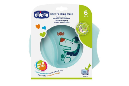 Talerz do karmienia Niebieski Chicco