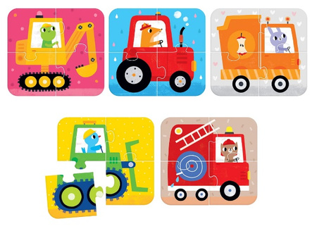 CzuCzu - Układam pojazdy