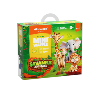 Marioinex Mini Waffle Zestaw Animals Safari