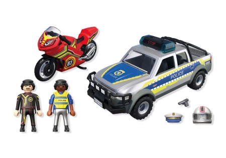 Playmobil Pościg policyjnym pick-upem 71875