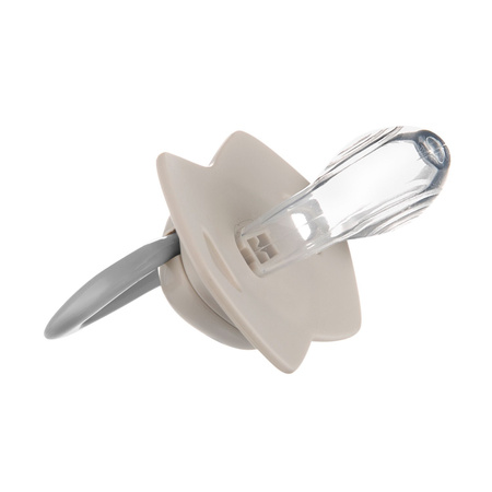 Canpol Babies Smoczek silikonowy Light touch 18 m+ symetryczny świecący w ciemności Sleepy Koala 2 szt. Niebieski