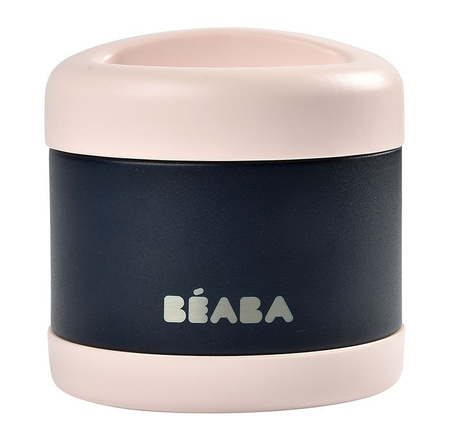 Beaba Pojemnik - termos obiadowy 500 ml light pink/night blue