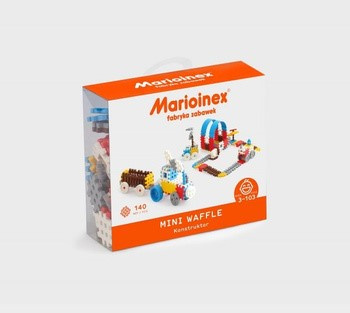 Marioinex klocki Mini Wafle Konstruktor 140 Chłopiec