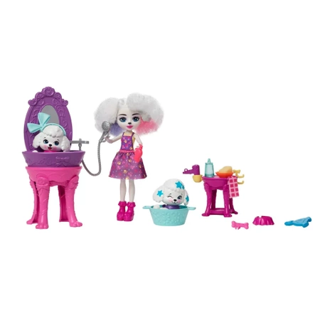 EnchanTimals - Salon piękności pudelków Zestaw HHC20