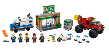 Napad z monster truckiem Lego City 60245