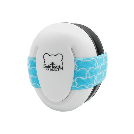 SafeTeddy Wygłuszające słuchawki ochronne dla niemowląt niebieski 0m+