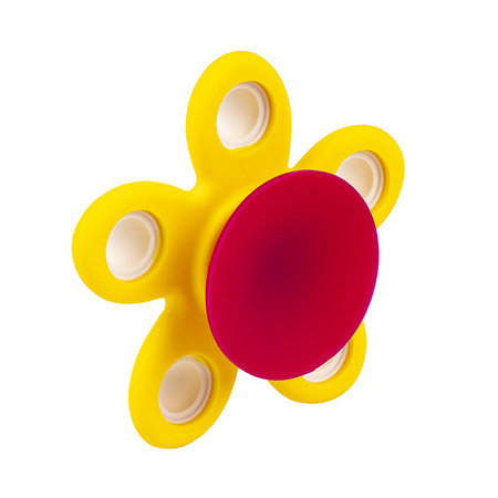 Gili Gums Gryzak Zakręcony Kwiatek Pop It żółty