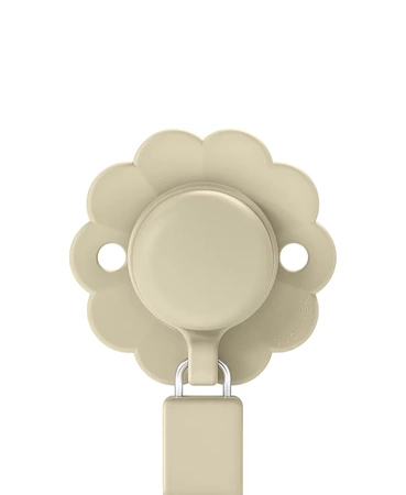 Suavinex Klips do smoczka Wonder Whitecap Gray