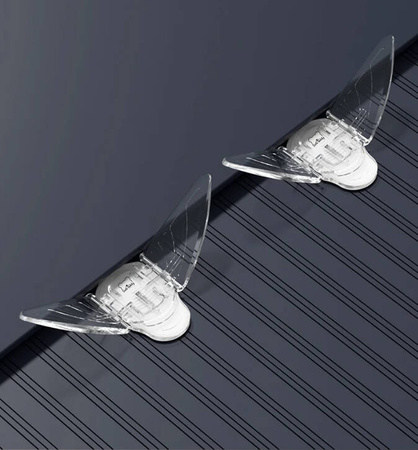 SafeTeddy Zabezpieczenie drzwi przesuwnych szaf komandor z klejem 3M