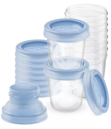 Philips Avent Pojemniki na pokarm 180 ml 10 szt. SCF618/10