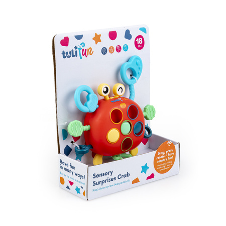 Tuli Fun Krab Sensoryczne Niespodzianki