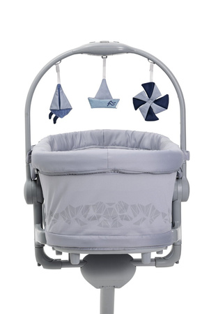 Chicco Baby Hug Pro 5w1 Earl Grey + materacyk i prześcieradło