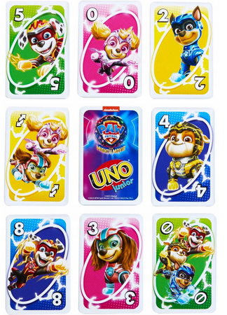 Mattel Gra UNO Junior Psi Patrol