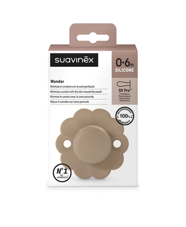 Suavinex Smoczek fizjologiczny SX Pro Wonder 0-6m Cork