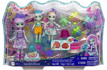 Mattel Enchantimals Ocean Kingdom Zestaw Rodzeństwo i żółwie