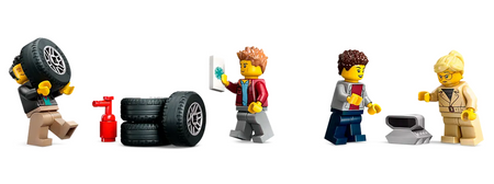 Lego 60408 City Laweta z samochodami sportowymi